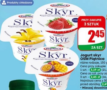 Jogurt skyr OSM Piątnica