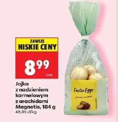 Jajka z nadzieniem karmelowym z arachidami Magnetia