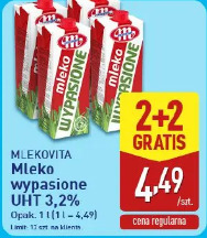 Mlekovita Mleko wypasione UHT 3,2%