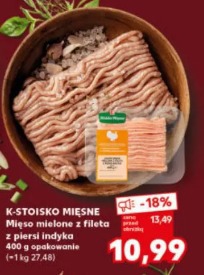 K-Stoisko Mięsne Mięso mielone z fileta z piersi indyka
