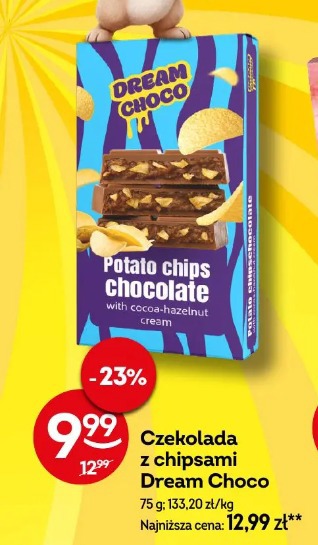 Czekolada z chipsami Dream Choco