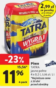 Tatra piwo jasne pełne