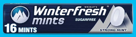 Winterfresh mints Wrigley's