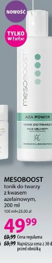 MESOBOOST tonik do twarzy z kwasem azelainowym