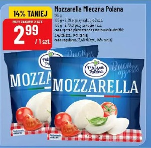 Ser topiony w plastrach Mleczna Polana Szynka