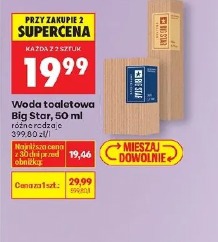 Woda toaletowa Big Star