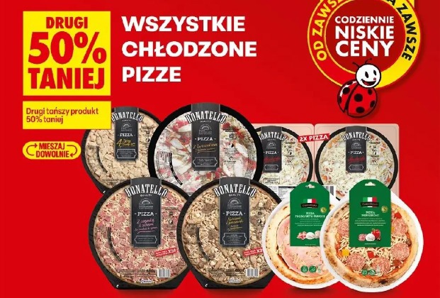 Wszystkie chłodzone pizze