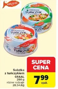 Sałatka z tuńczykiem GRAAL