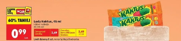 Lody Kaktus, 45 ml