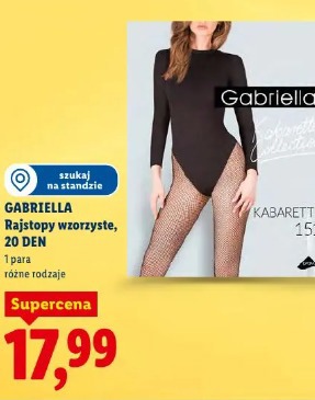 Gabriella Rajstopy wzorzyste, 20 DEN