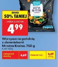 Warzywa na patelnię z ziemniakami Mroźna Kraina