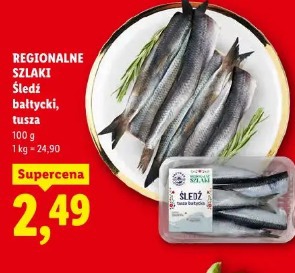 Regionalne Szlaki Śledź bałtycki, tusza