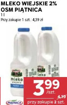 Mleko wiejskie 2% OSM Piątnica