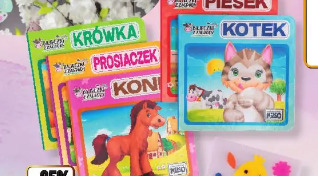 Książeczka bajeczki z zagrody różne rodzaje