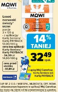 Łosoś norweski świeży MOWI