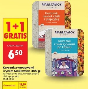 Kurczak z warzywami i ryżem Makłowicz