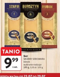 Ser Skarby Serowara Szafir