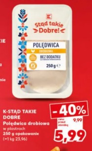 K-Stad Takie Dobre Polędwica drobiowa w plastrach