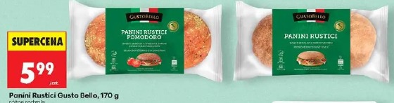 Panini Rustici Gusto Bello