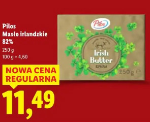 Pilos Masło irlandzkie 82%