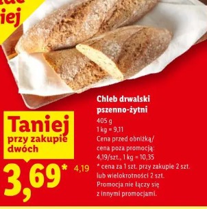 Chleb drwalski pszenno-żytni