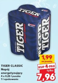 Tiger Classic Napój energetyzujący