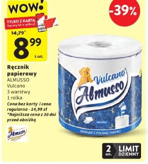 Ręcznik papierowy Almusso Vulcano 3 warstwy