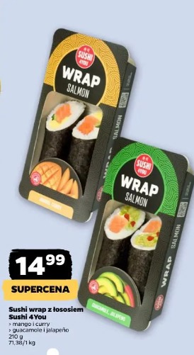 Sushi wrap z łososiem Sushi 4You