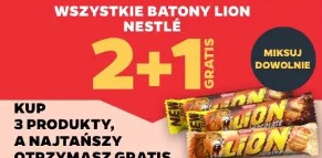 Wszystkie batony Lion Nestle