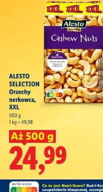 Alesto Selection Orzechy nerkowca, XXL