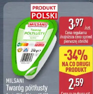 Milsani Twaróg półtłusty