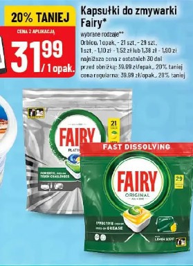 Kapsułki do zmywarki FAIRY
