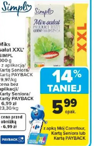 Miks sałat XXL SIMPL