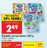 Śledzik na raz Lisner