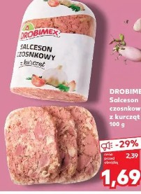 Drobimex Salceson czosnkowy z kurcząt
