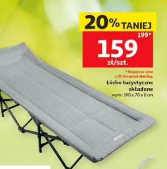 Łóżko turystyczne składane