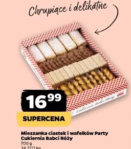 Mieszanka ciastek i wafelków Party Cukiernia Babci Róży