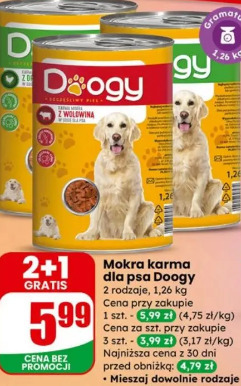 Mokra karma dla psa Doogy