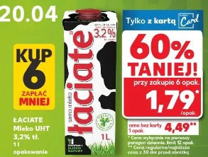 Łaciate Mleko UHT 3,2% tł.