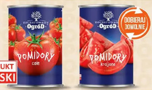 Pomidory całe lub krojone Zaczarowany Ogród