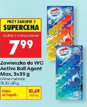 Zawieszka do WC Active Ball Agent Max