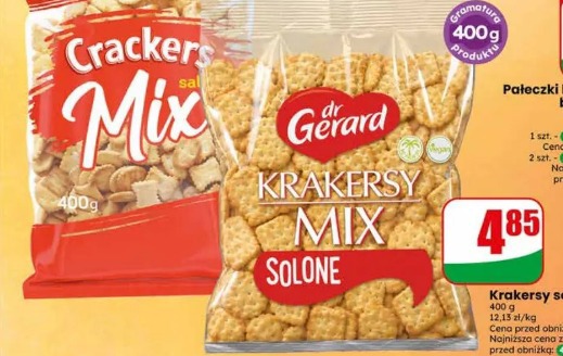 Krakersy Mix solone dr Gerard