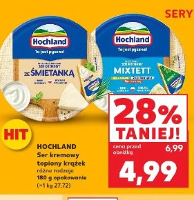 Hochland Ser kremowy topiony krążek