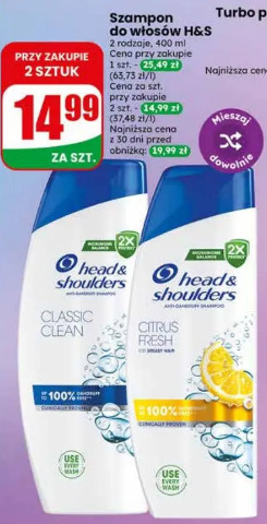 Szampon do włosów H&S