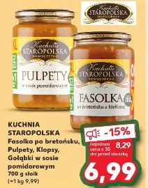 Kuchnia Staropolska Pulpet, Klopsy, Gołąbki w sosie pomidorowym