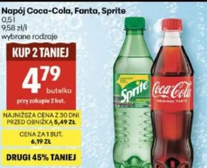 Napój Coca-Cola, Fanta, Sprite
