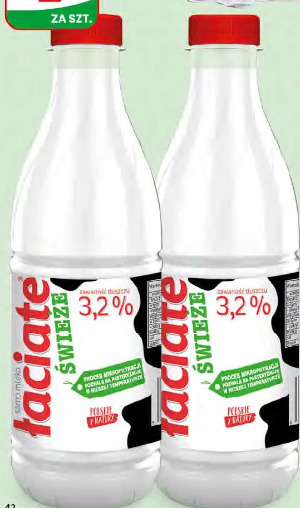 Mleko spożywcze świeże 3,2% Łaciate