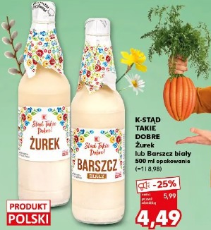 K-Stąd Takie Dobre Żurek lub Barszcz biały