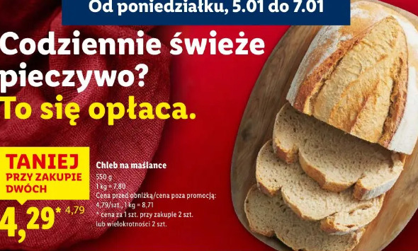 Chleb na maślance