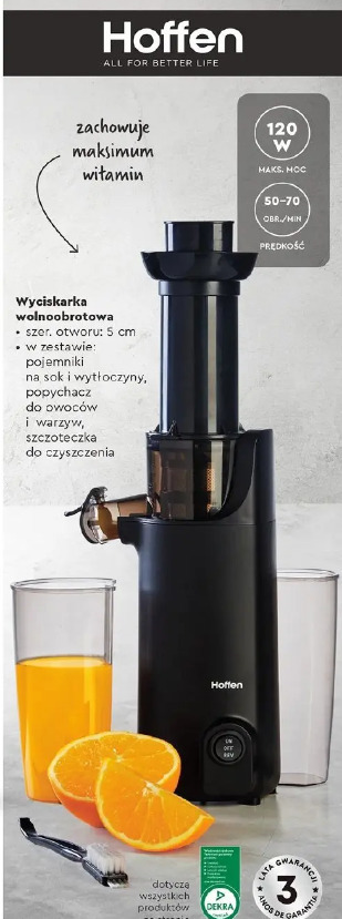 Wyciskarka wolnoobrotowa